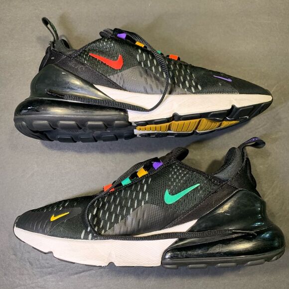 Nike Womens Air Max 270 Mult-Color Sneakers Size 8.5 Women's or Men's 7 - Picture 3 of 9